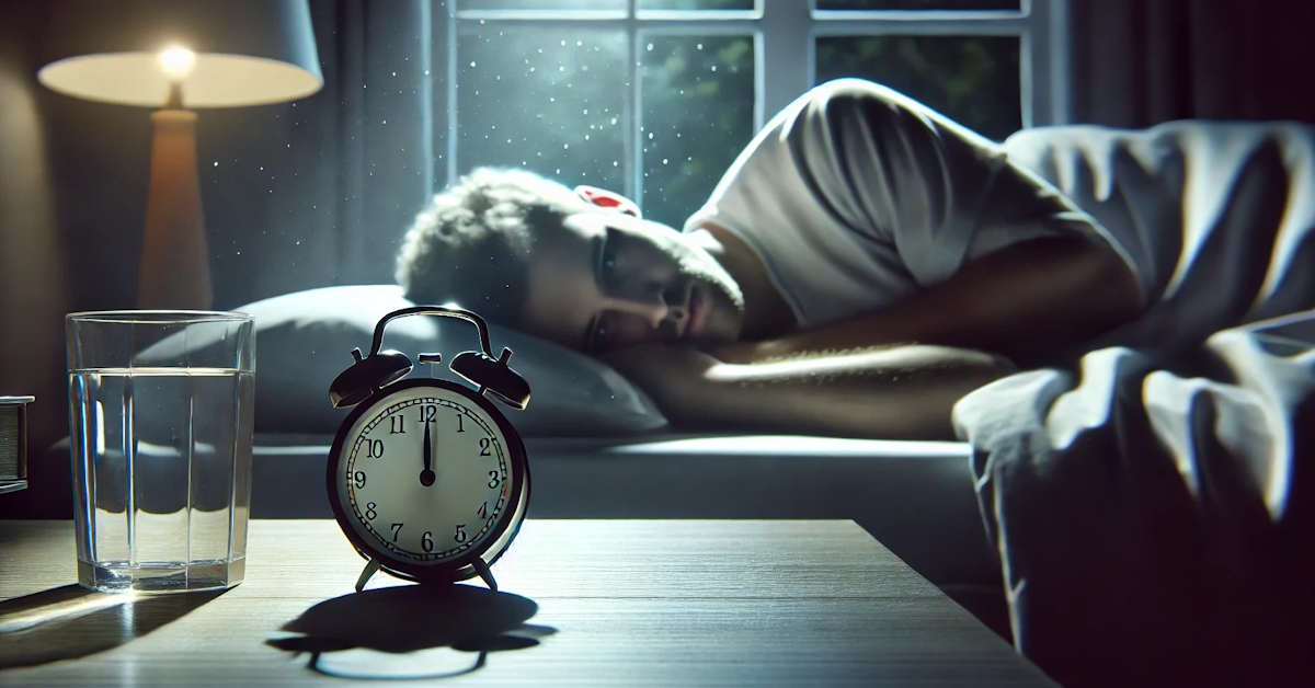 Problem sa spavanjem, krevet, mrak, budna osoba