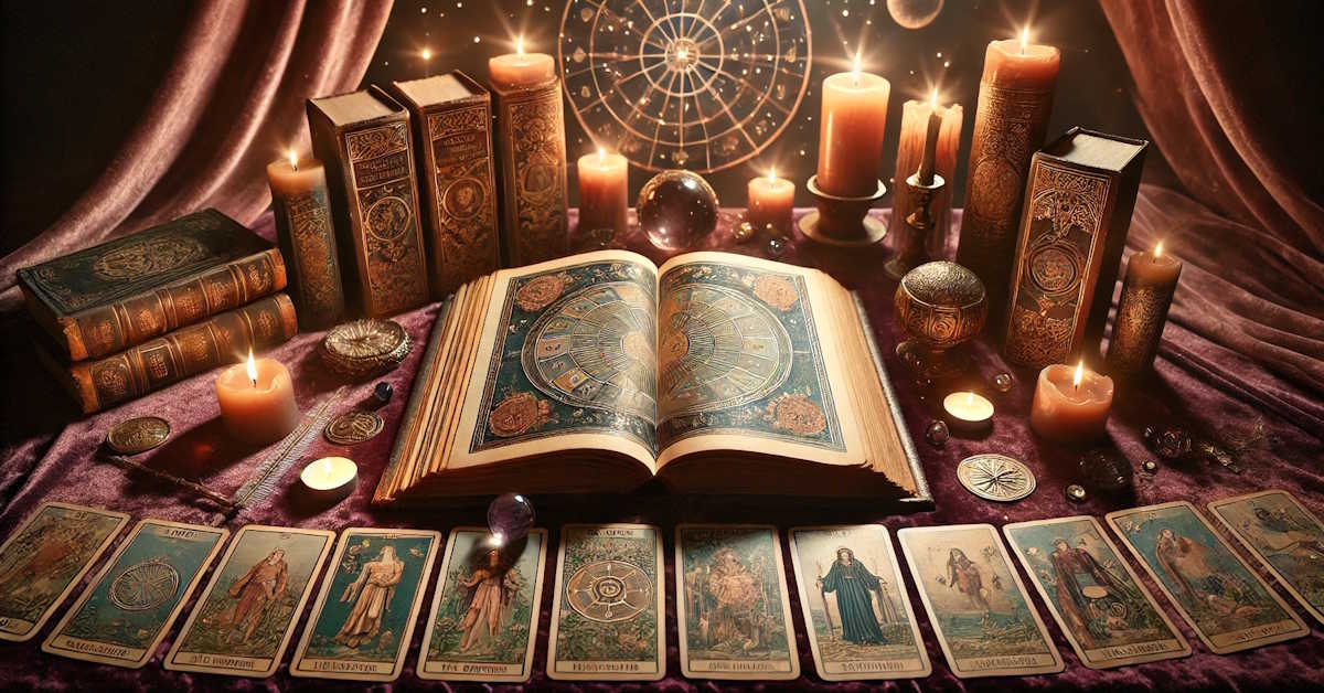 Otvorena knjiga, tarot čitanje